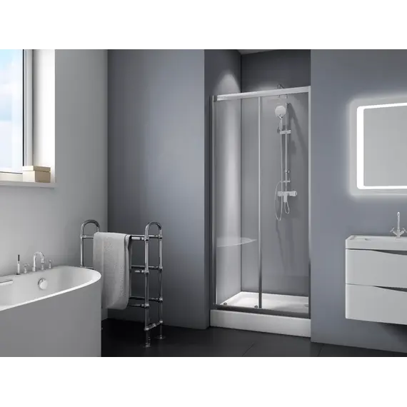 Душевая дверь BelBagno DUE-BF-1-C-Cr