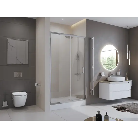 Душевая дверь BelBagno UNO-195-BF-1/C-Cr