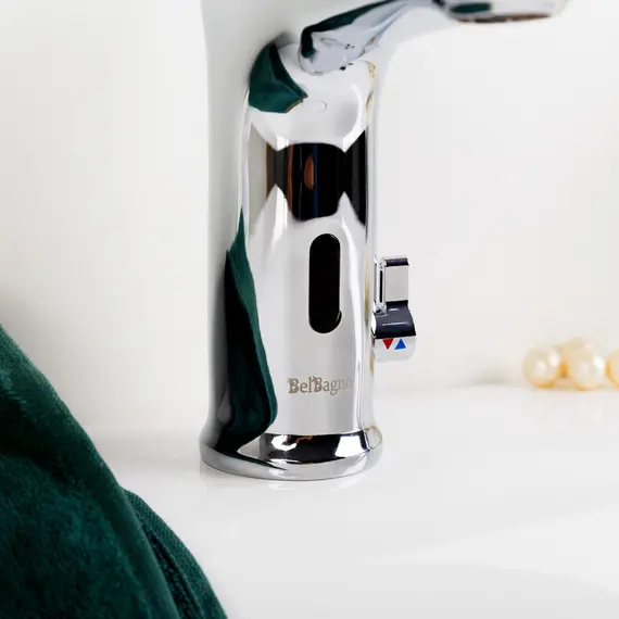 Сенсорный смеситель для раковины BelBagno KRAFT-ELV-CRM