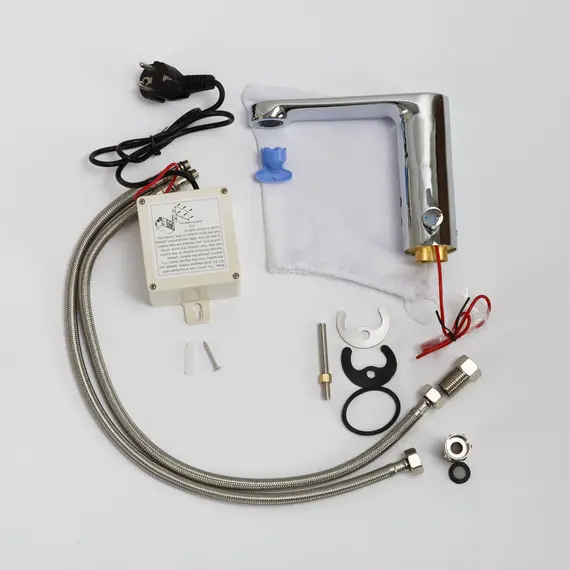 Сенсорный смеситель для раковины BelBagno BB-ELVM-CRM