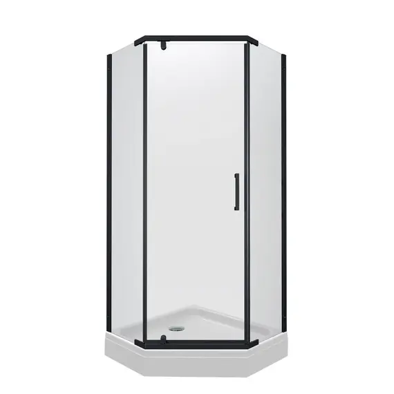 Душевое ограждение  Triton "ДЕКА-БЛЭК" (низкий поддон)