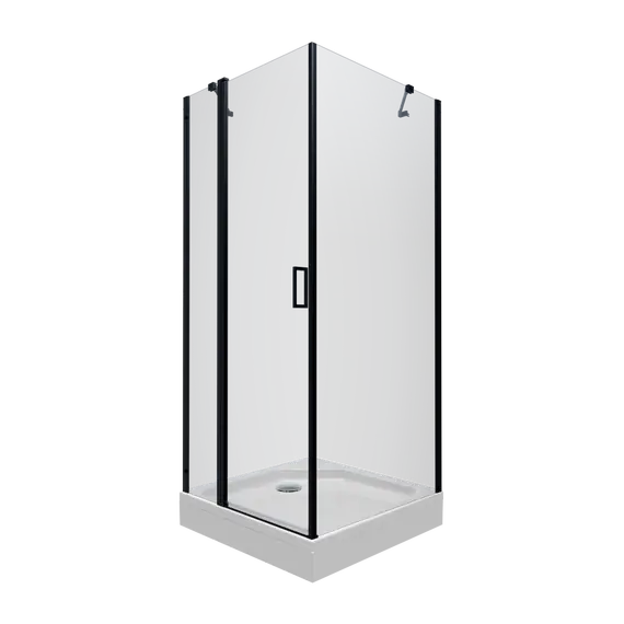 Душевое ограждение  Triton "ЙОТА-БЛЭК" (низкий поддон) 90х90 квадрат