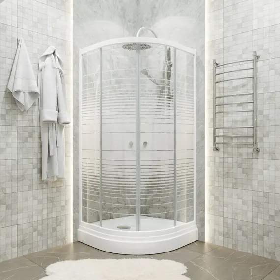 Душевое ограждение Triton ПОЛОСЫ А (низкий поддон)