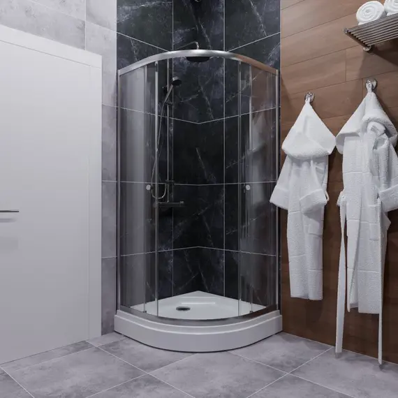 Душевое ограждение Triton "АЛЬФА-ХРОМ" (низкий поддон)