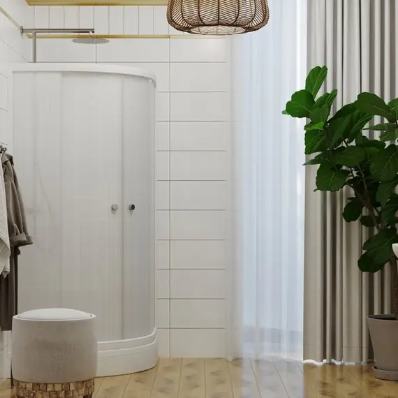 Душевое ограждение Triton ЛЁН  А (низкий поддон)