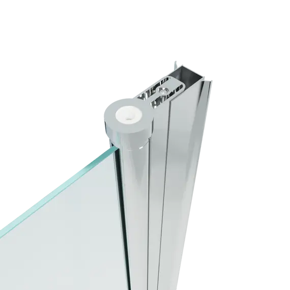 Душевое ограждение  Triton "ФОРТА-ХРОМ" (низкий поддон) 90х90 квадрат