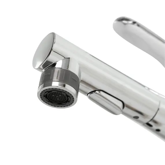 Смеситель для раковины с выдвижным изливом BelBagno BB-LVMD-CRM-W0