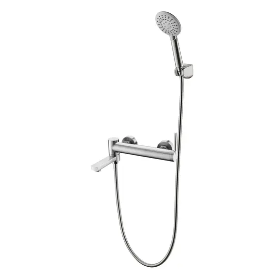 Смеситель для ванны и душа c ручным душем BelBagno ETNA ETN-SET-VDH-IN