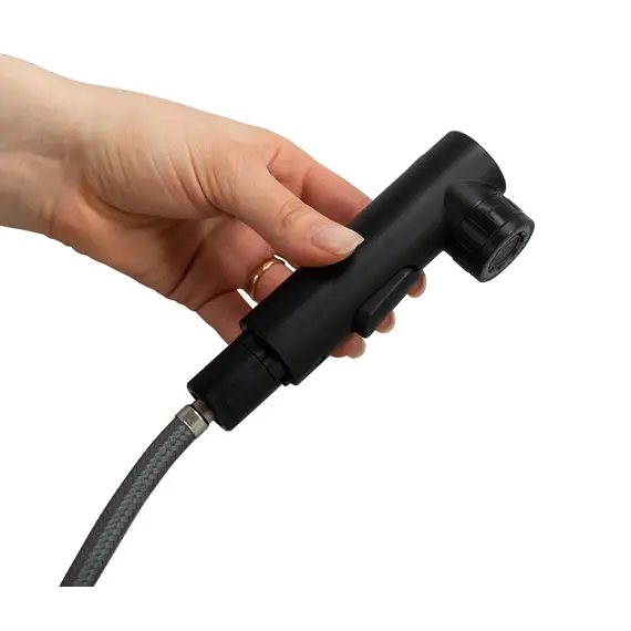 Смеситель для раковины с выдвижным изливом BelBagno BB-LVMD-NERO-W0