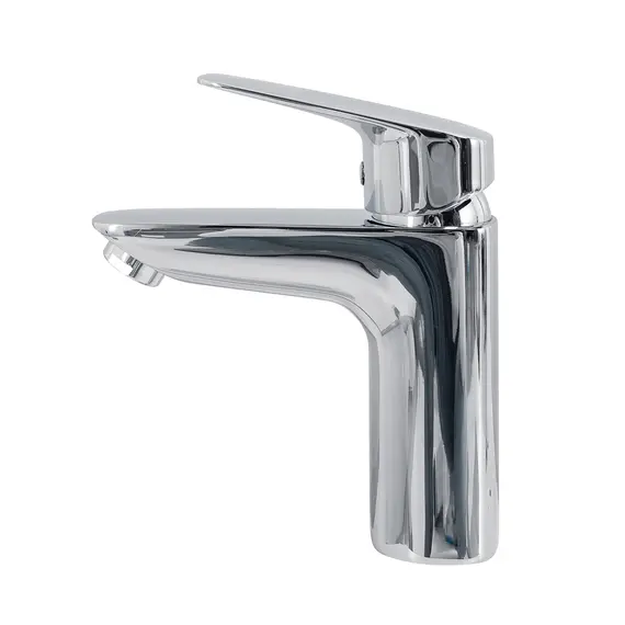 Смеситель для раковины без донного клапана BelBagno DUE-LVM-CRM-W0