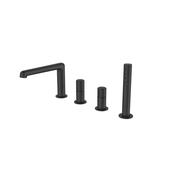 Смеситель на борт ванны BelBagno UNO UNO-BVD4-CRM