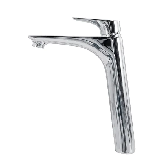 Смеситель для накладной раковины без донного клапана BelBagno MARINO-LMC-CRM-W0