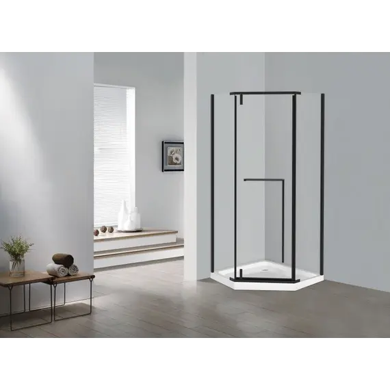 Душевое ограждение ESBANO ESS-90PR-B  90х90х195 без поддона