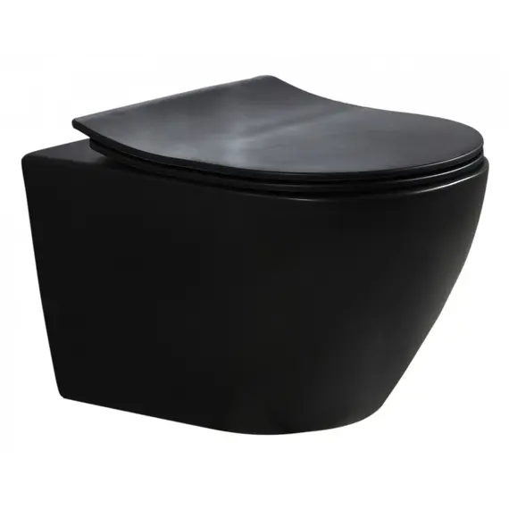 Унитаз подвесной ESBANO  AMAPOLA-N (Matt Black)