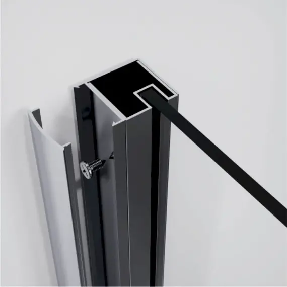 Душевое ограждение ESBANO ESF-90/100KV-B  без поддона