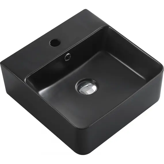 Раковина накладная ESBANO  "CIRCON-40" (matt black)