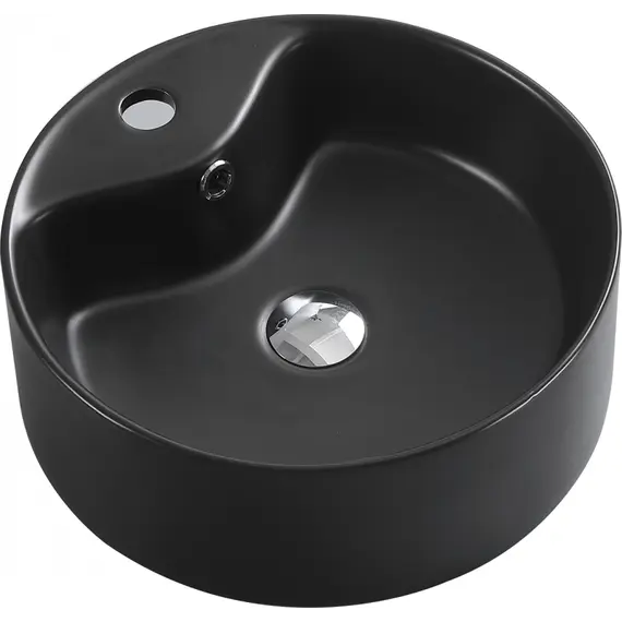 Раковина накладная ESBANO  "BERYL" (matt black)