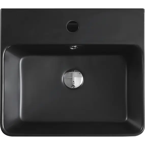 Раковина накладная ESBANO  "CIRCON-46" (matt black)