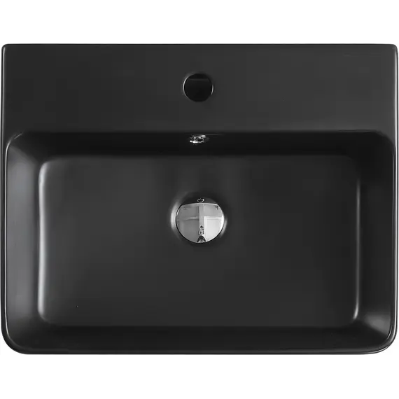 Раковина накладная ESBANO  "CIRCON-52" (matt black)