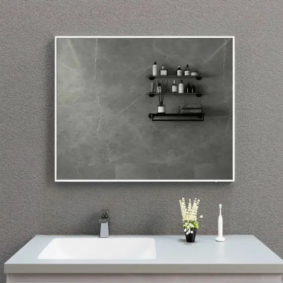 Зеркало со встроенной подстветкой  и подогревом ESBANO ES-3803 хром