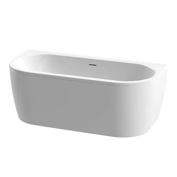 Ванна акриловая  CEZARES SLIM WALL-180-80-60-W37-SET