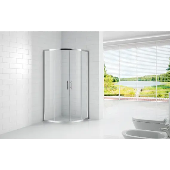 Душевой уголок CEZARES ECO-O-R-2-90-C-Cr