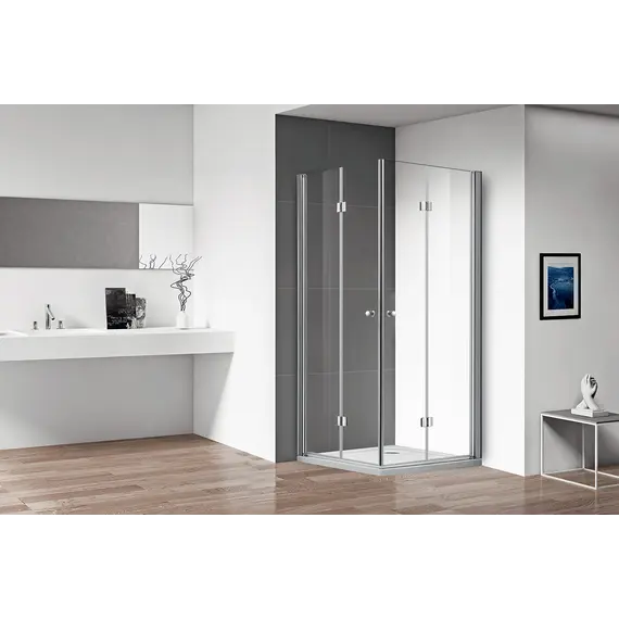 Душевой уголок CEZARES ECO-O-AS/ASH-2-C-Cr