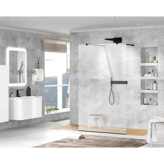 Душевая перегородка CEZARES LIBERTA-L-2-C-NERO