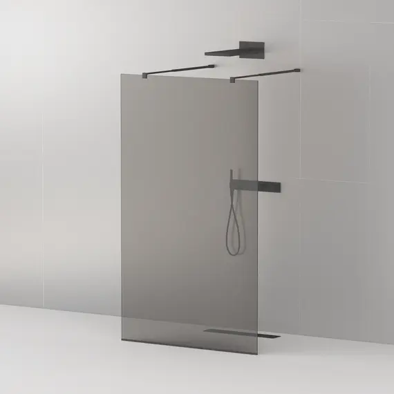 Душевая перегородка CEZARES LIBERTA-L-2-GR-NERO