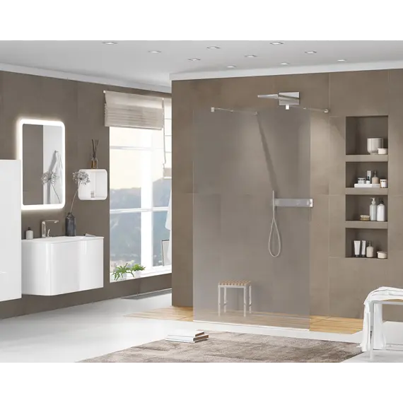 Душевая перегородка CEZARES LIBERTA-L-2-GR-Cr