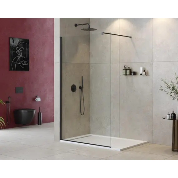 Душевая перегородка CEZARES LIBERTA-L-1-C-NERO