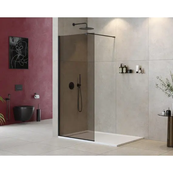 Душевая перегородка CEZARES LIBERTA-L-1-BR-NERO