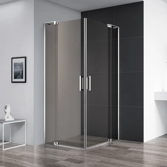 Душевой уголок CEZARES SLIDER-AH-2-BR-Cr