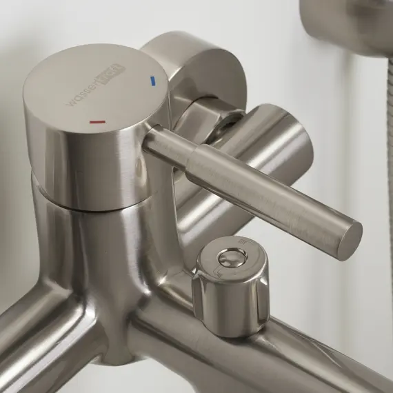 Смеситель для ванны WasserKRAFT Wern  4201 никель