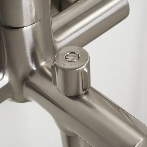 Смеситель для ванны WasserKRAFT Wern  4201 никель