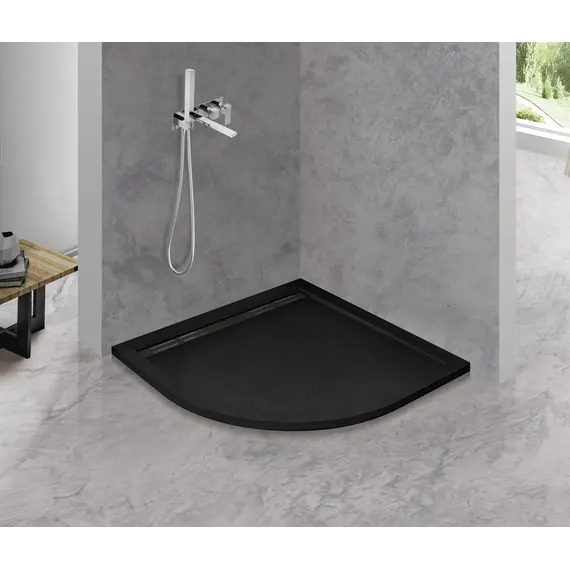 Поддон из искусственного мрамора CEZARES TRAY-AS-R-90-30-NERO