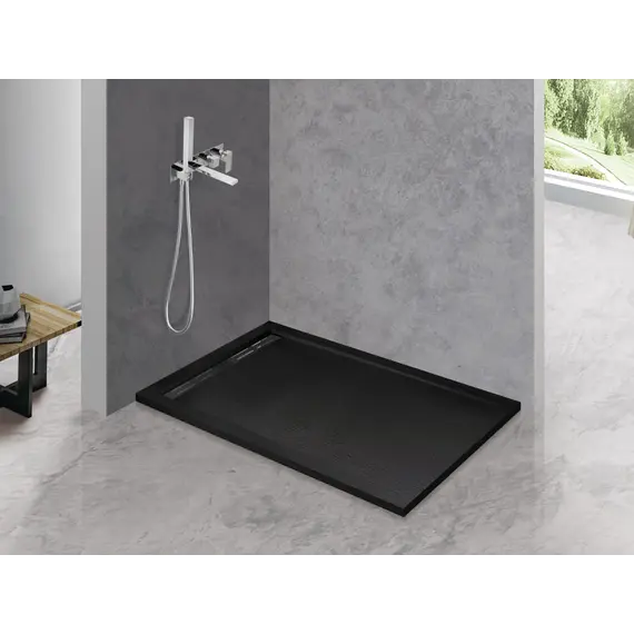 Поддон из искусственного мрамора CEZARES TRAY-AS-AH-120/90-30-NERO