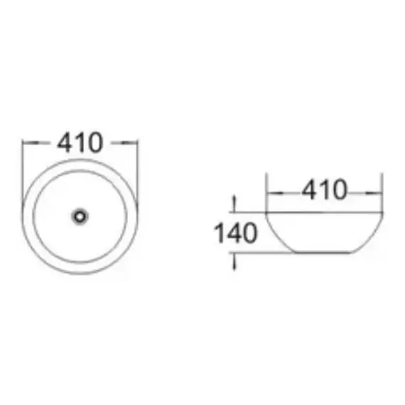 Раковина COMFORTY J2056S  серебро