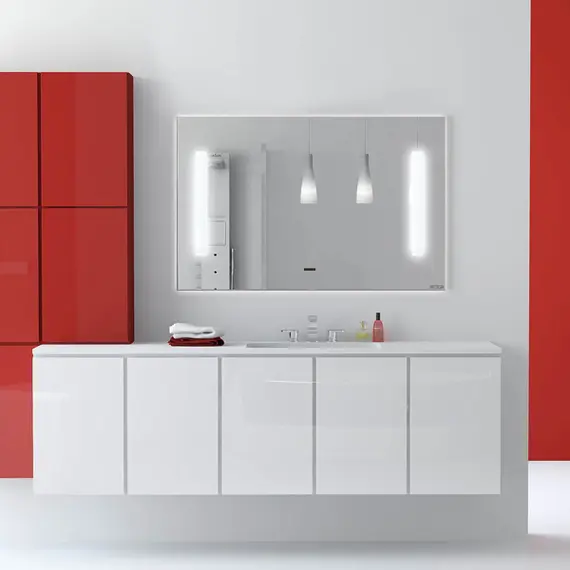 Зеркало Comforty Жасмин LED-подсветка, бесконтактный сенсор