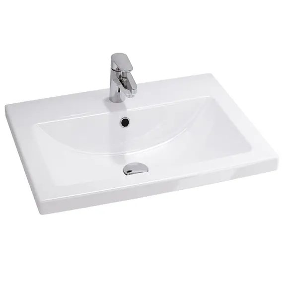 Подвесная тумба-умывальник Comforty Лима-70П антрацит с раковиной Como 70