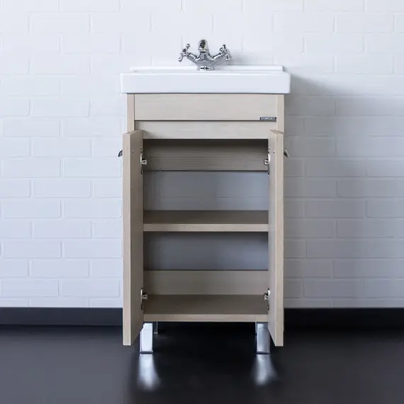 Тумба-умывальник Comforty Марио-50 сосна лоредо с раковиной Fest 50