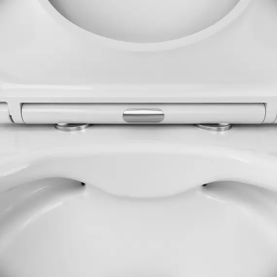 AM.PM Комплект инсталляция с клав Pro L белый с подвесным унитазом Awe FlashClean с сид м/л