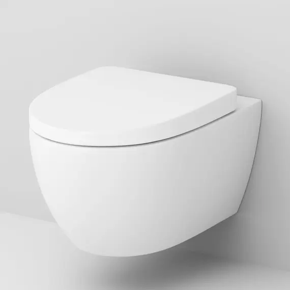 Унитаз подвесной AM.PM Awe C111738WH c сиденьем микролифт, белый