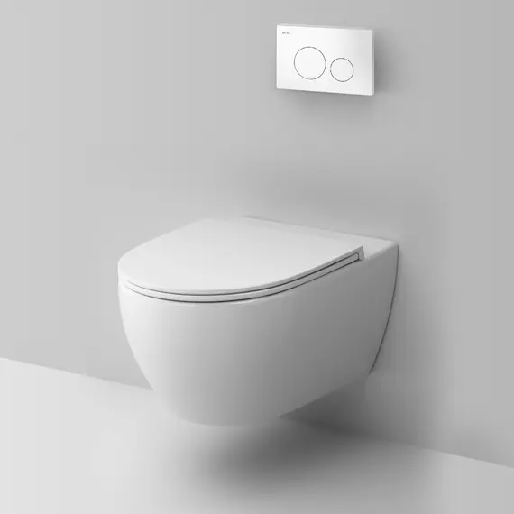 AM.PM Комплект инсталляция с клав Pro L белый с подвесным унитазом Awe FlashClean с сид м/л