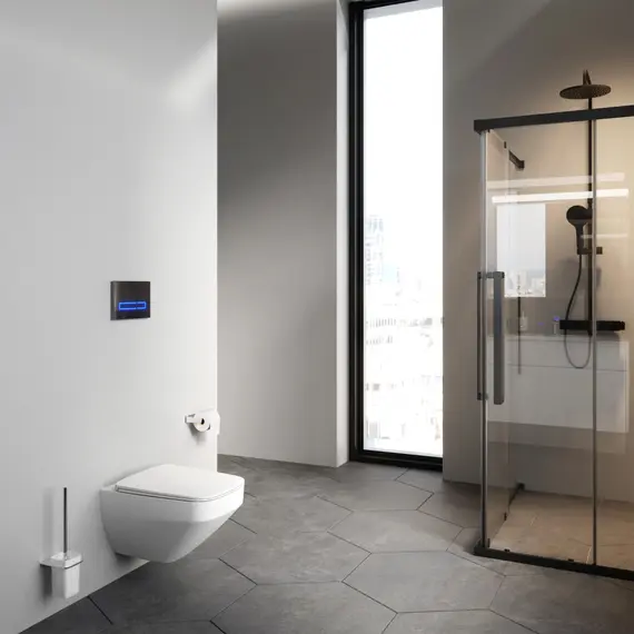 AM.PM  Inspire V2.0 подвесной унитаз FlashClean с сиденьем микролифт, бел мат