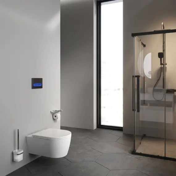 AM.PM Func подвесной унитаз 54 см FlashClean с сиденьем микролифт