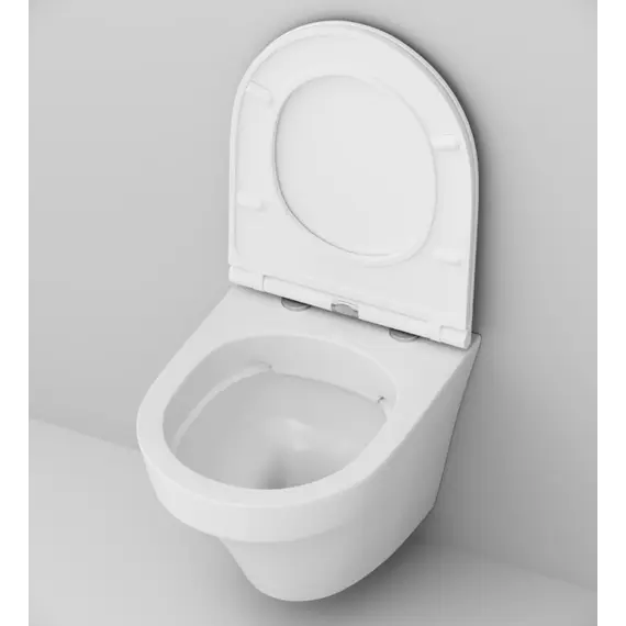 AM.PM Инсталляция с клав Touchless Pro стекло, чёрн с подв унит Inspire FlashClean с сид м/л