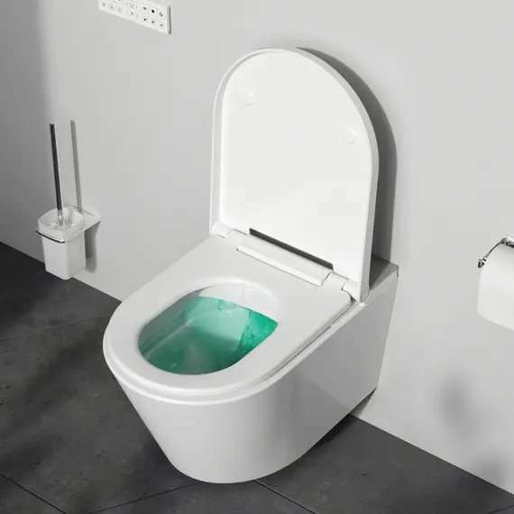 AM.PM Inspire подвесной унитаз с интегрированным электронным биде