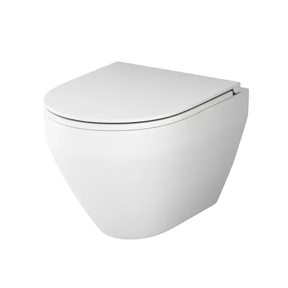 AM.PM Spirit V2.0 подвесной унитаз FlashClean с сиденьем микролифт, бел мат