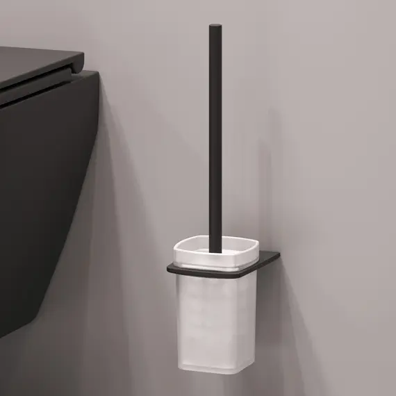 AM.PM Spirit V2.0 набор подвесной унитаз с гиг.душем, черный